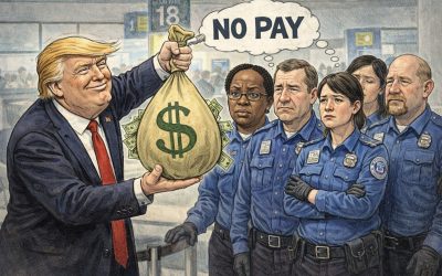 Trump could pay TSA workers: What’s one more Constitutional violation?