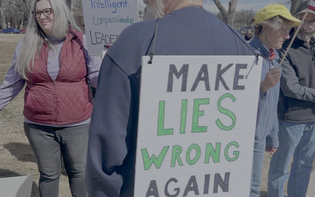 No Kings rally draws nearly 1,000 cross-party protestors