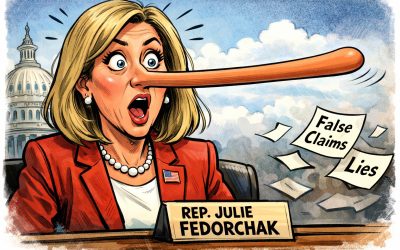 3 Pinnochios for Fedorchak’s commercial