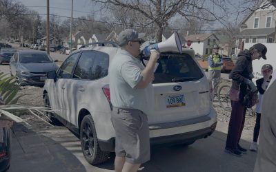 Dem-NPL candidates participate in Palm Walk